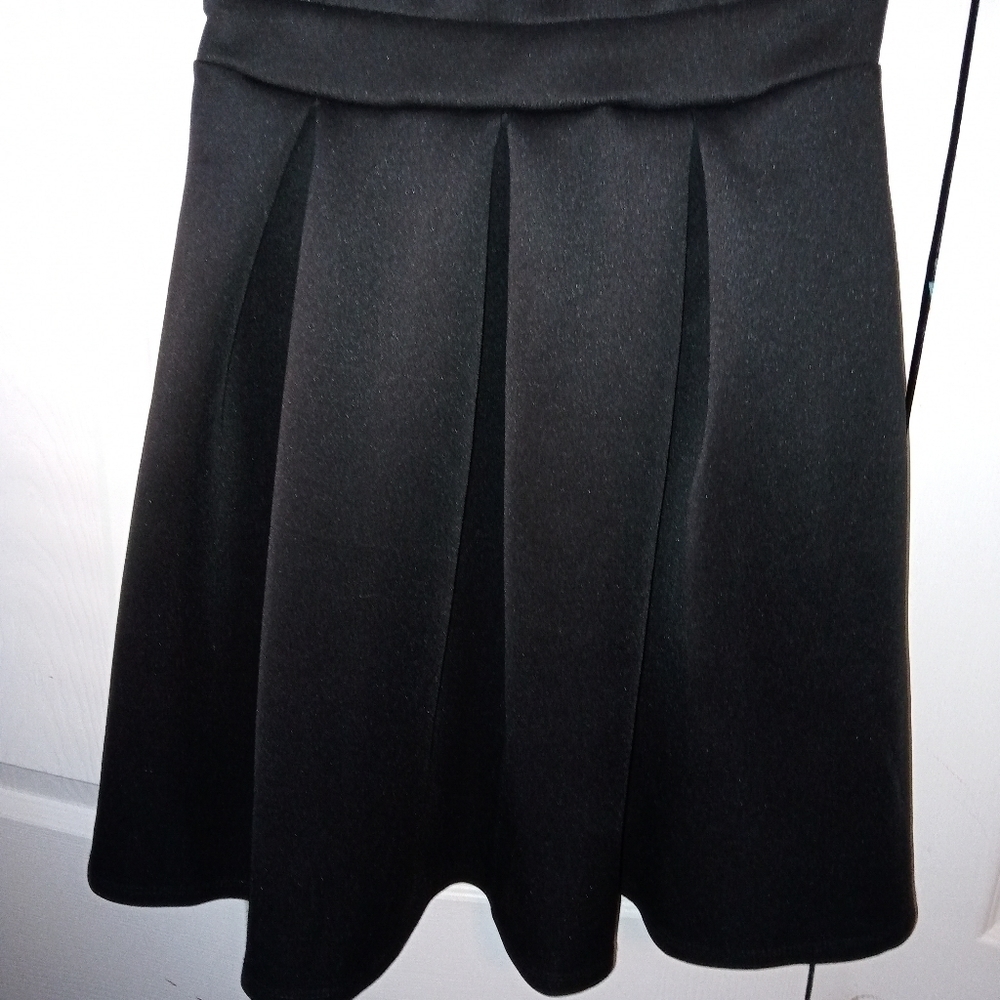 Charlotte Russe black heart cut out skater dress - Picture 5 of 8
